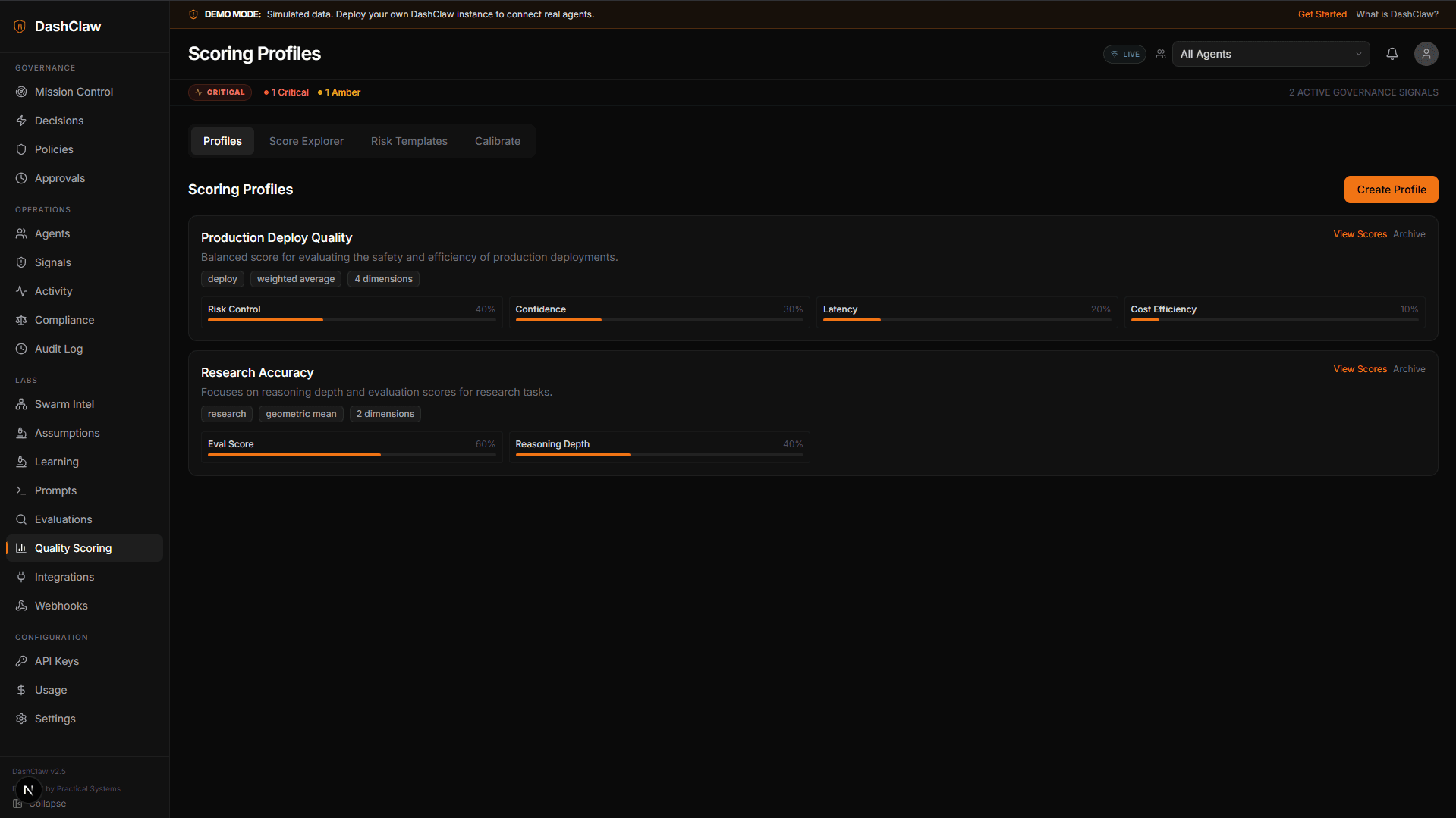 OSuite Quality Scoring